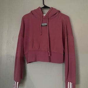Adidas crop hoodie